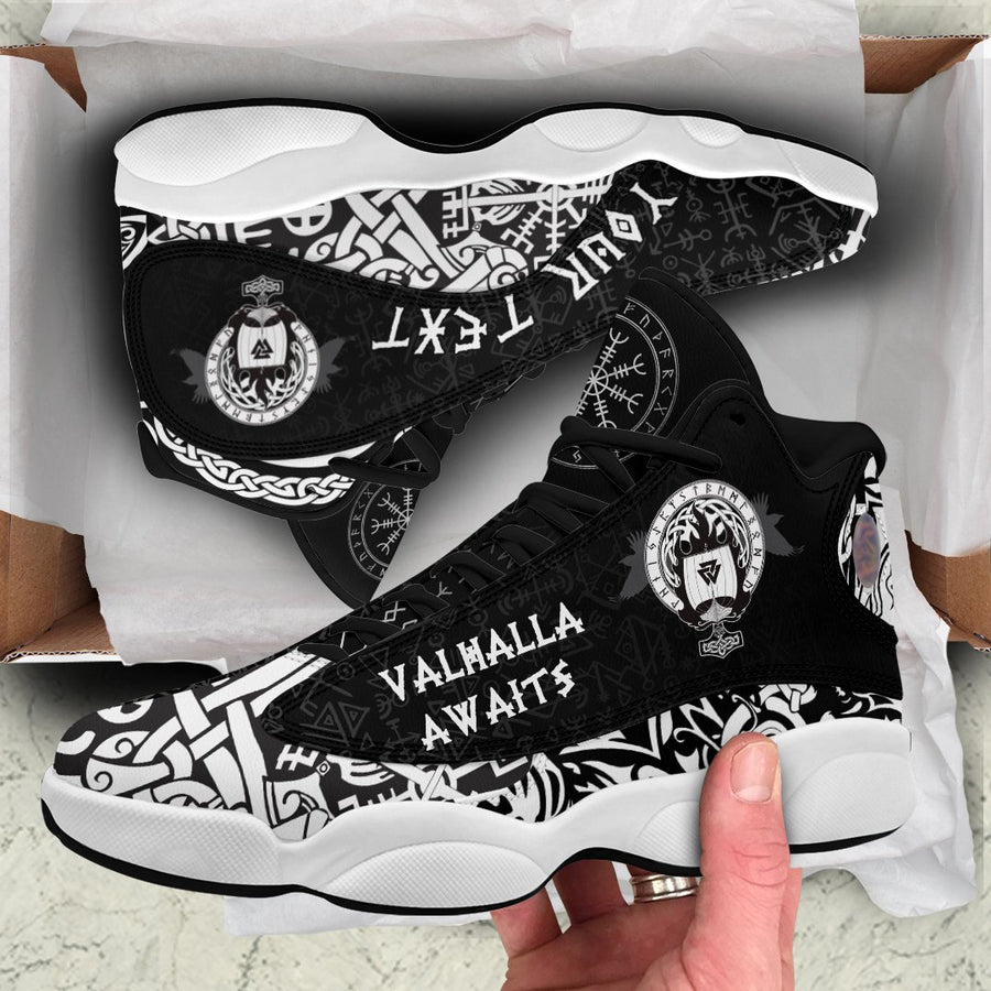 (Custom) Tspinners - Valhalla Awaits High Top Sneakers Shoes A31