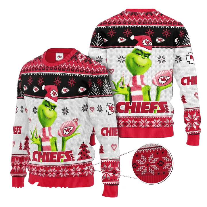 Funny Holiday Ugly Sweater in Red/Black/White Color | Christmas Season Wear