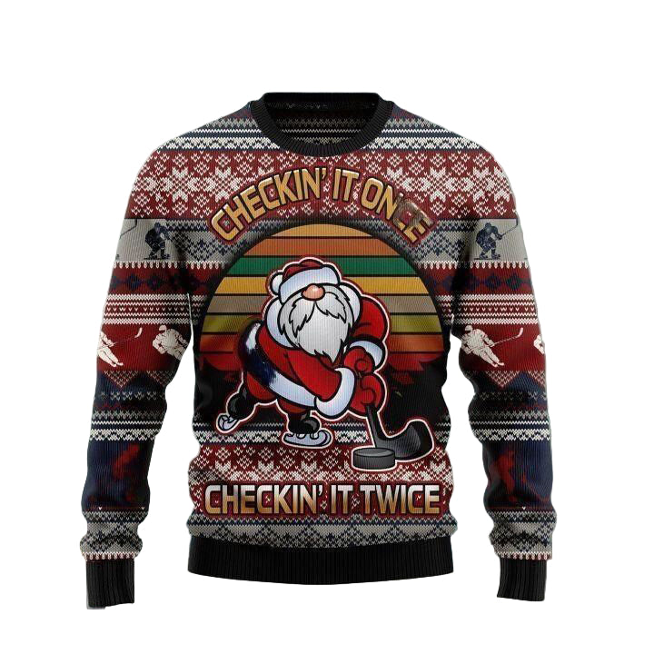 Funny Santa Claus Christmas Ugly Sweater | Festive Holiday Gift