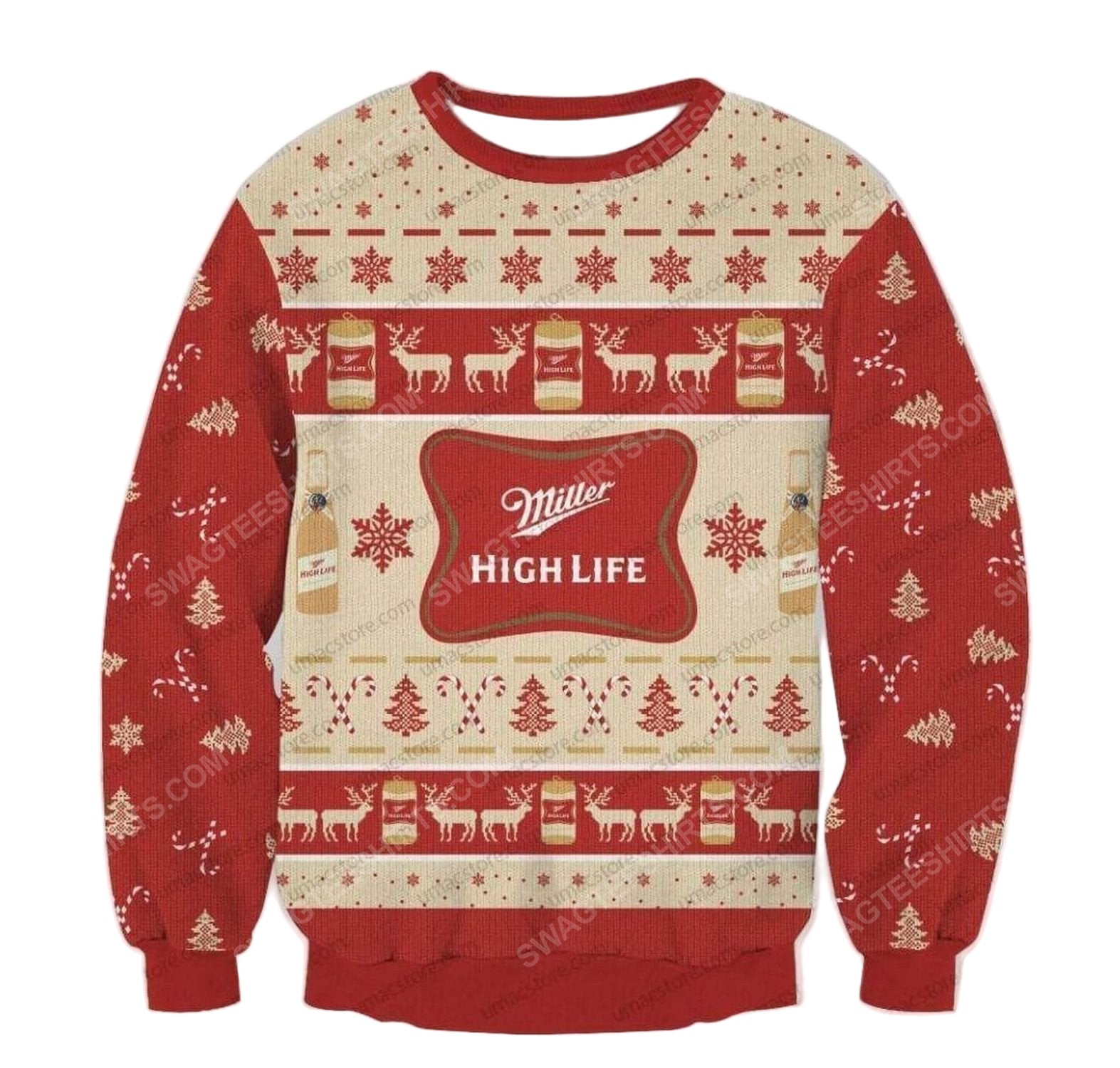 Funny Christmas Ugly Sweater Premium Blend Festive Holiday Apparel