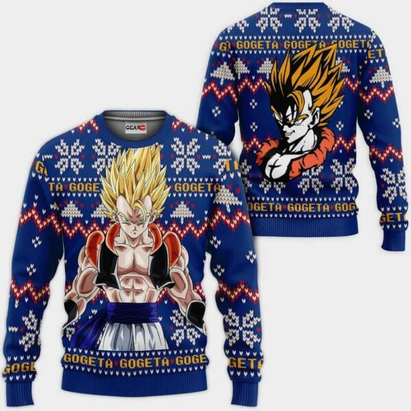 Festive Dragon Ball Anime Christmas Sweater Gift - Cozy & Fun Design