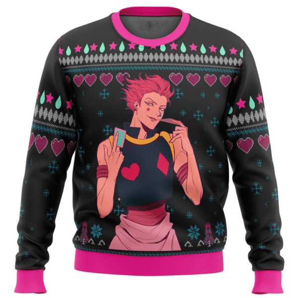 Hisoka Hunter X Hunter Ugly Sweater - Festive Anime Gift