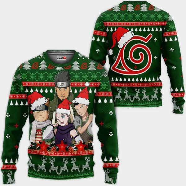 Ugly Christmas Naruto Anime Xmas Sweater for Festive Fun