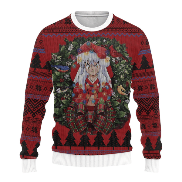 Fun Inuyasha Anime Ugly Sweater for Holiday Cheer