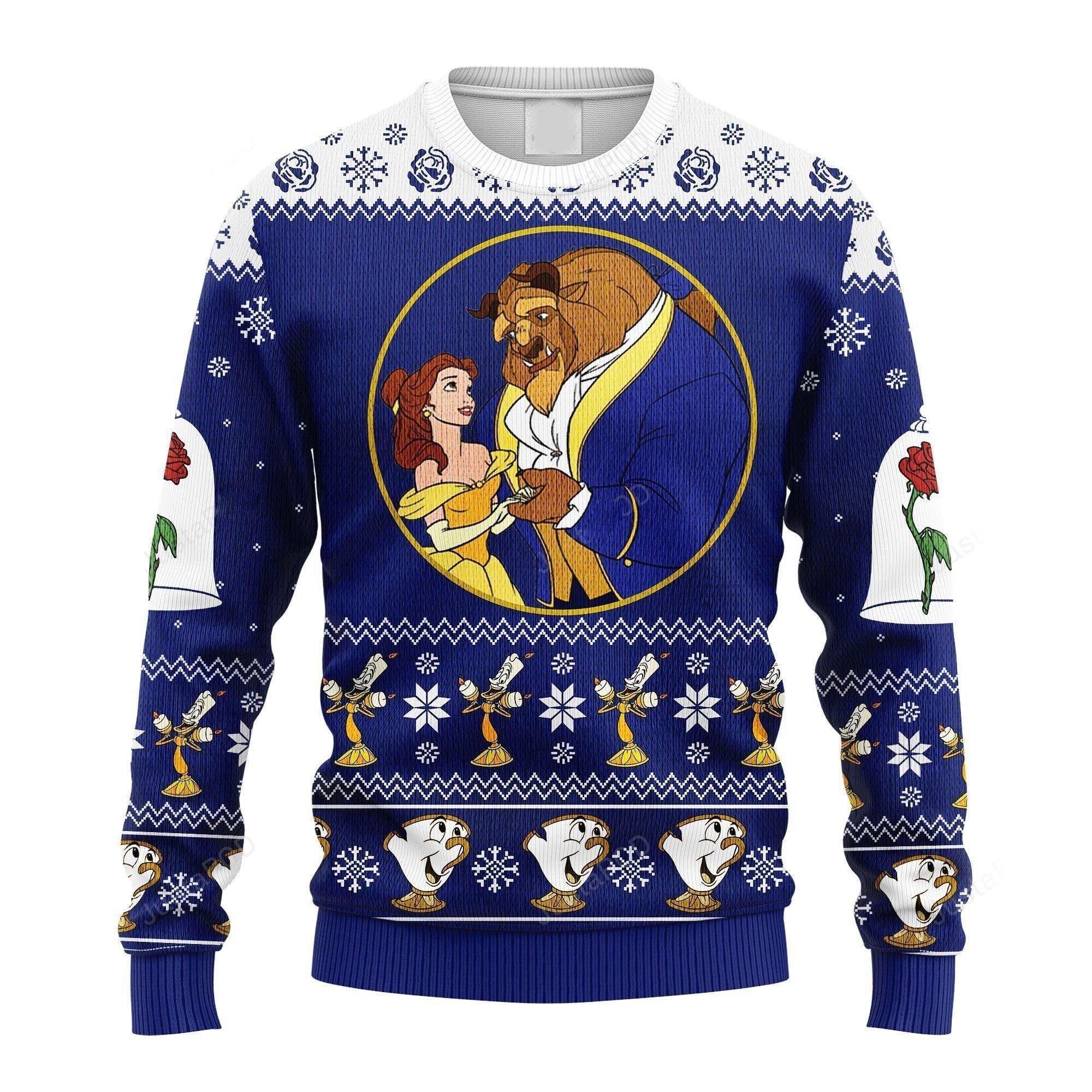 Festive Ugly Christmas Sweater Cozy in Joyful Beauty Functional Wear