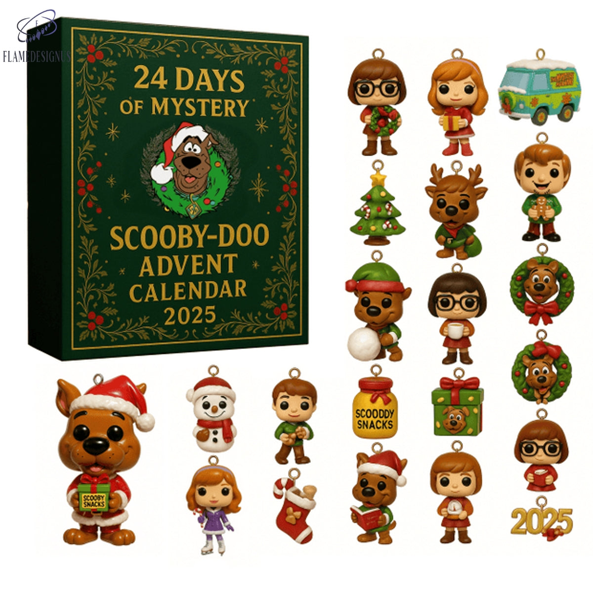 Scooby-Doo 2025 Advent Calendar -2D Acrylic