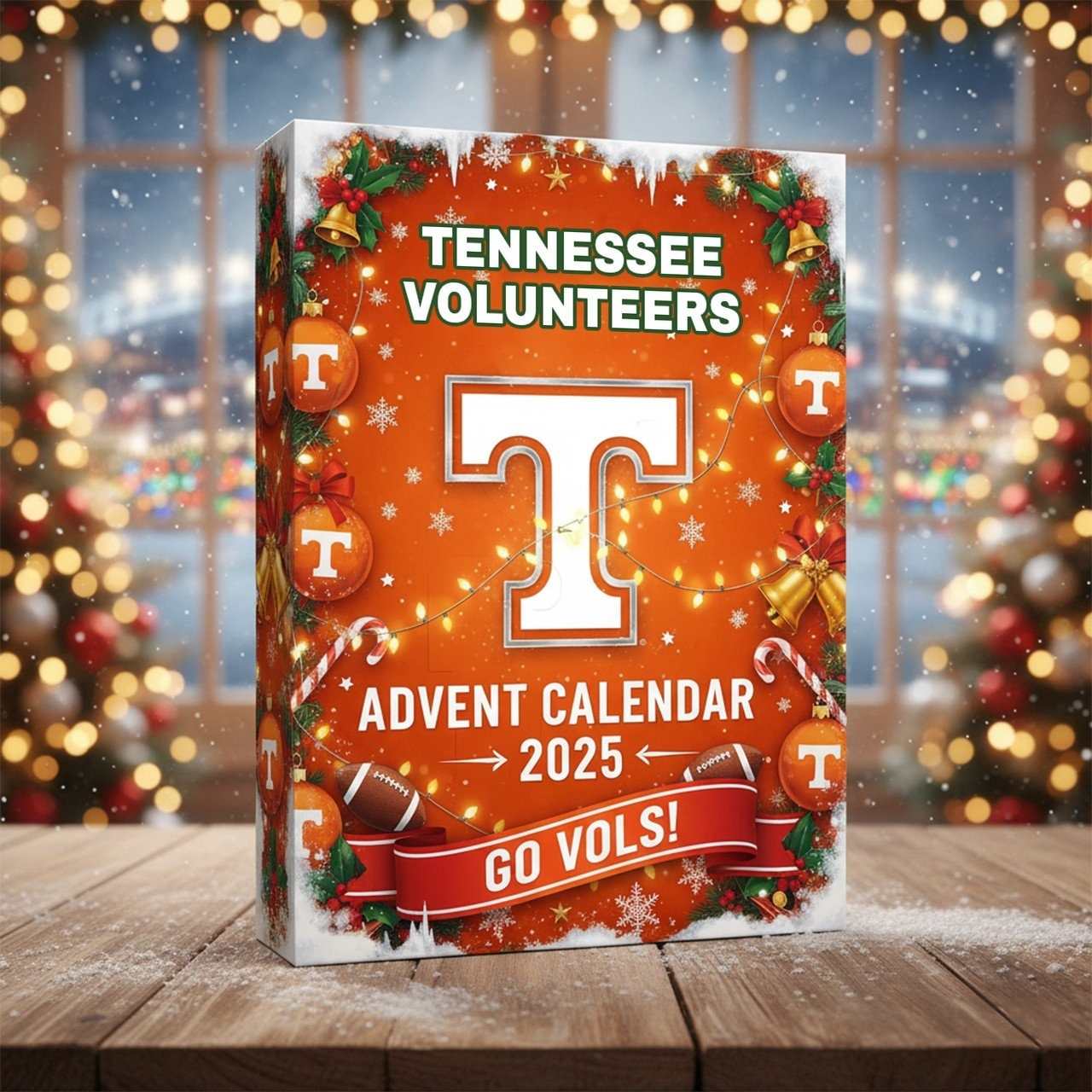 Tennessee Volunteers Advent Calendar 2025 -2D Acrylic