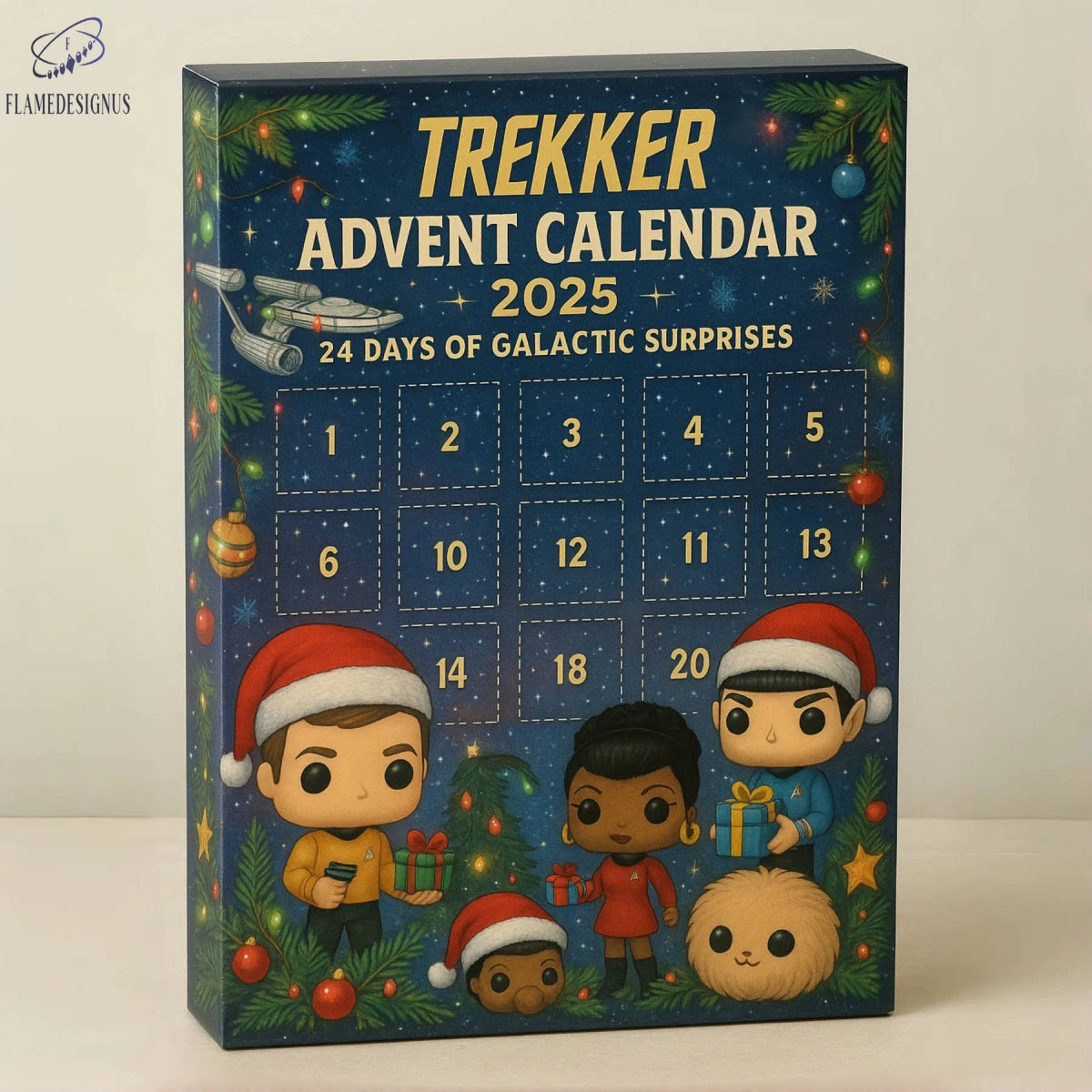 Star Trek Advent Calendar 2025 -2D Acrylic