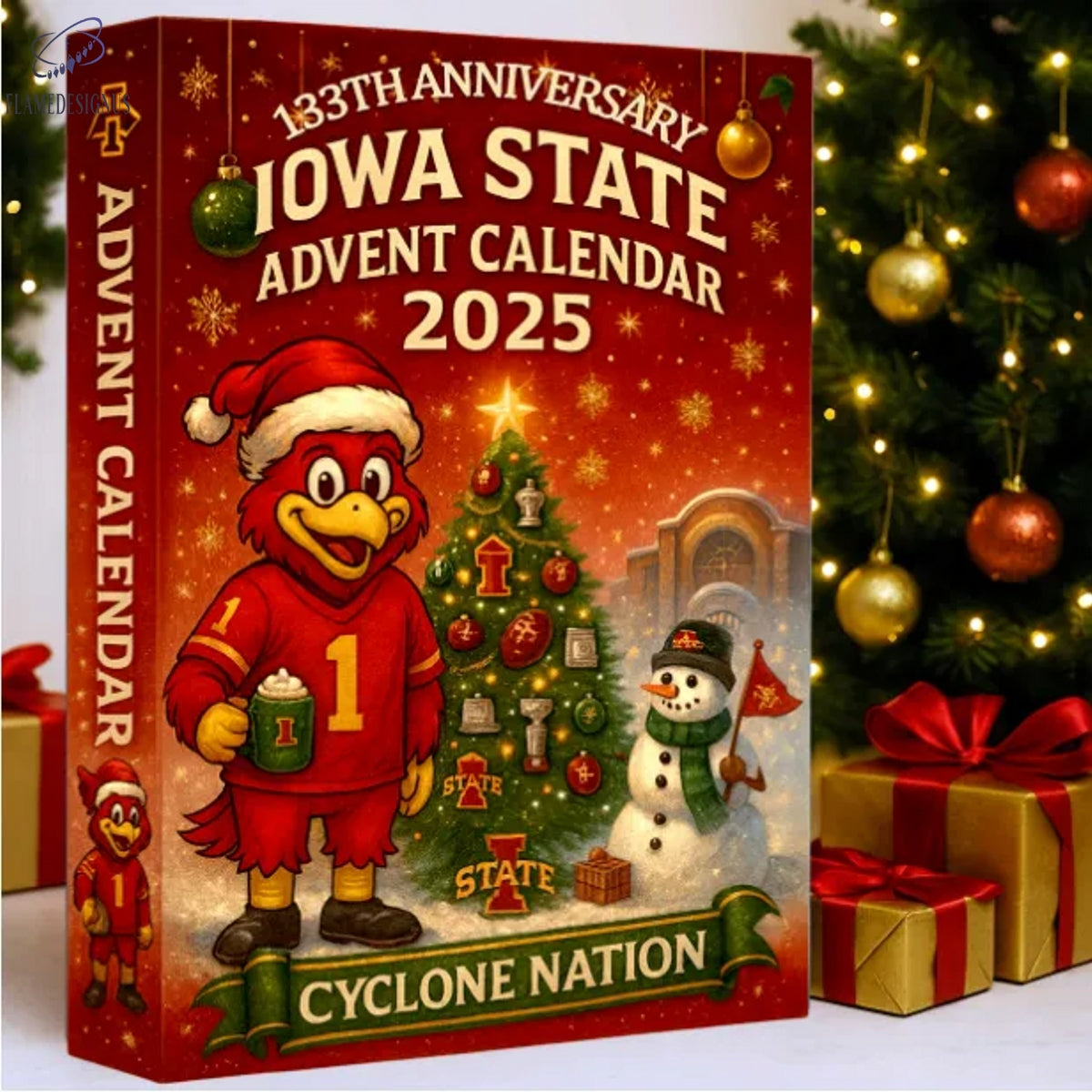 Iowa State Cyclones 133rd Anniversary 2025 Advent Calendar -2D Acrylic