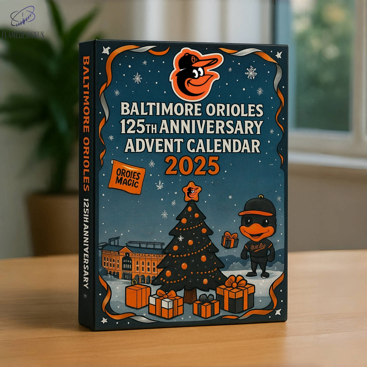 Baltimore Orioles 125th Anniversary Advent Calendar 2025 -2D Acrylic