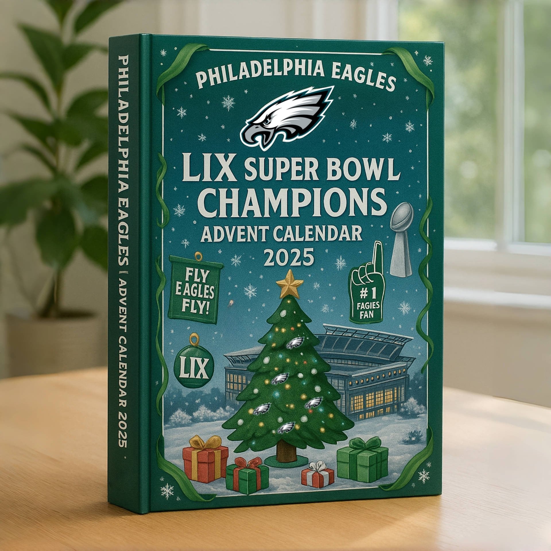 Philadelphia Eagles LIX Super Bowl Champions Advent Calendar 2025 -2D Acrylic