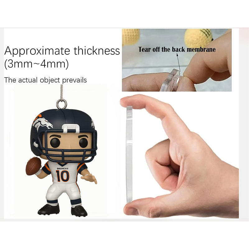 Denver Broncos 66th Anniversary Advent Calendar -2D Acrylic