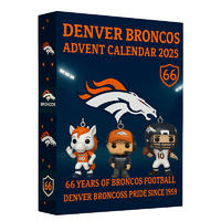 Denver Broncos 66th Anniversary Advent Calendar -2D Acrylic