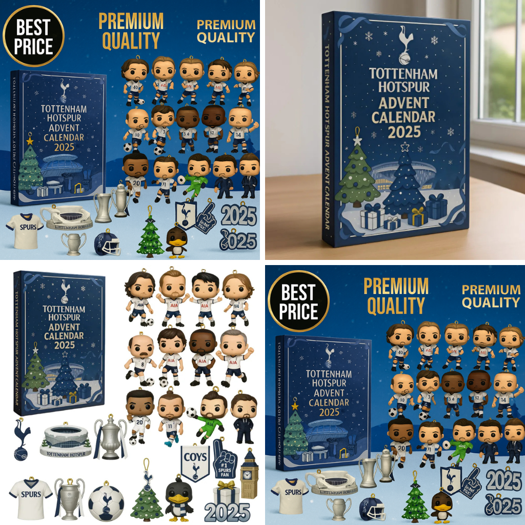 HOT Tottenham Hotspur Advent Calendar -2D Acrylic