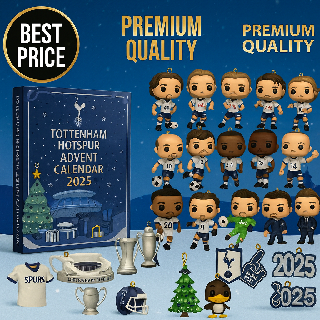 HOT Tottenham Hotspur Advent Calendar -2D Acrylic