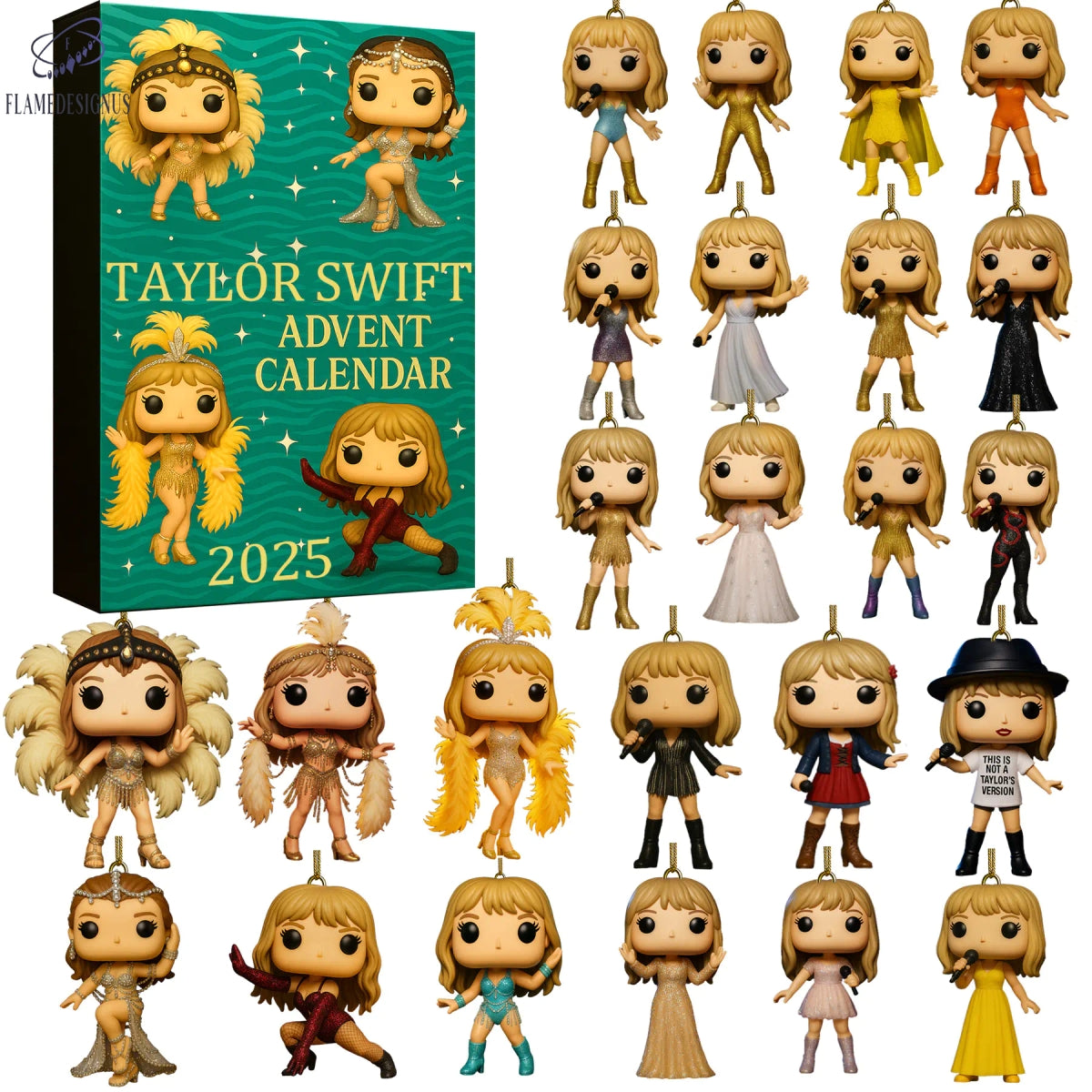 Taylor Swift 2025 Advent Calendar -2D Acrylic