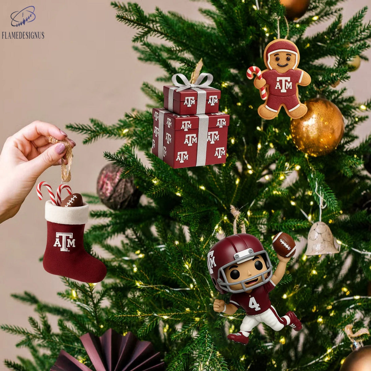 Texas A&M Aggies 2025 Advent Calendar -2D Acrylic