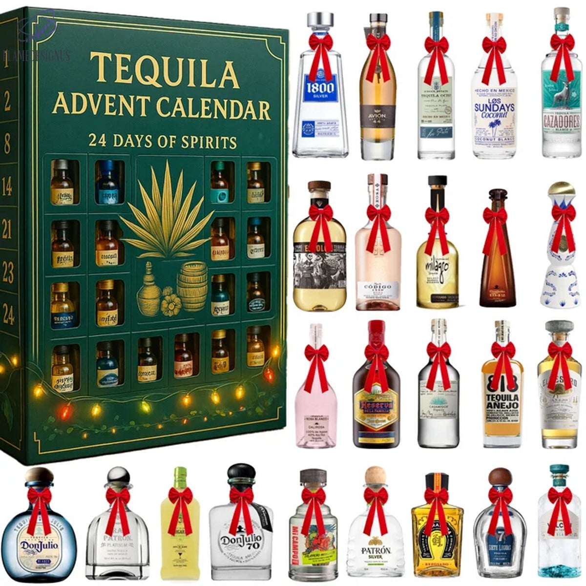 Tequila Advent Calendar 2025 -2D Acrylic