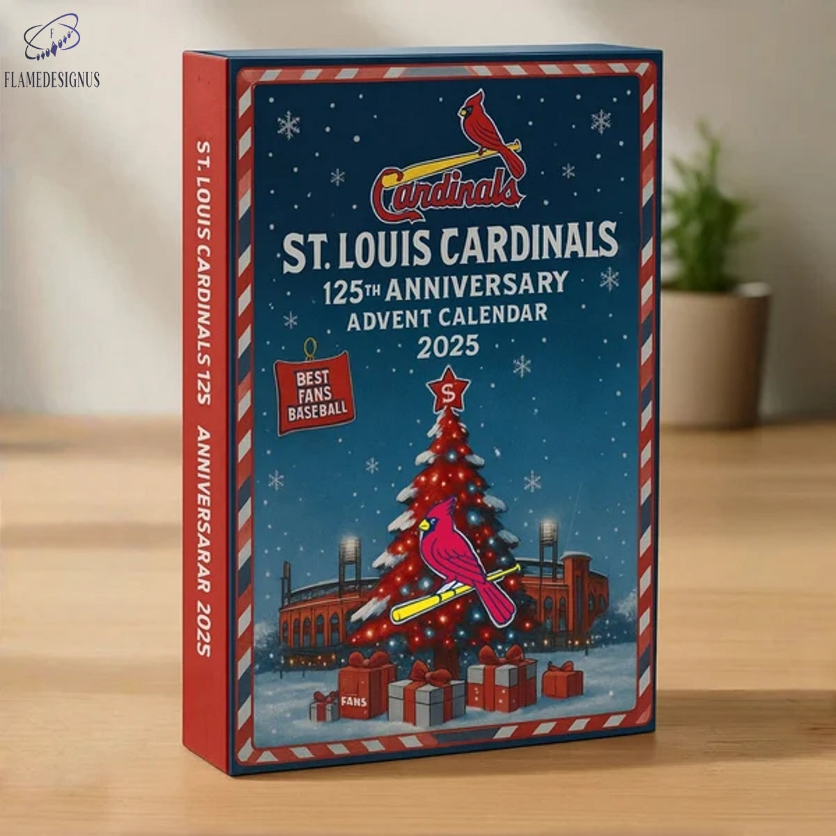 St. Louis Cardinals 125th Anniversary Advent Calendar 2025 -2D Acrylic