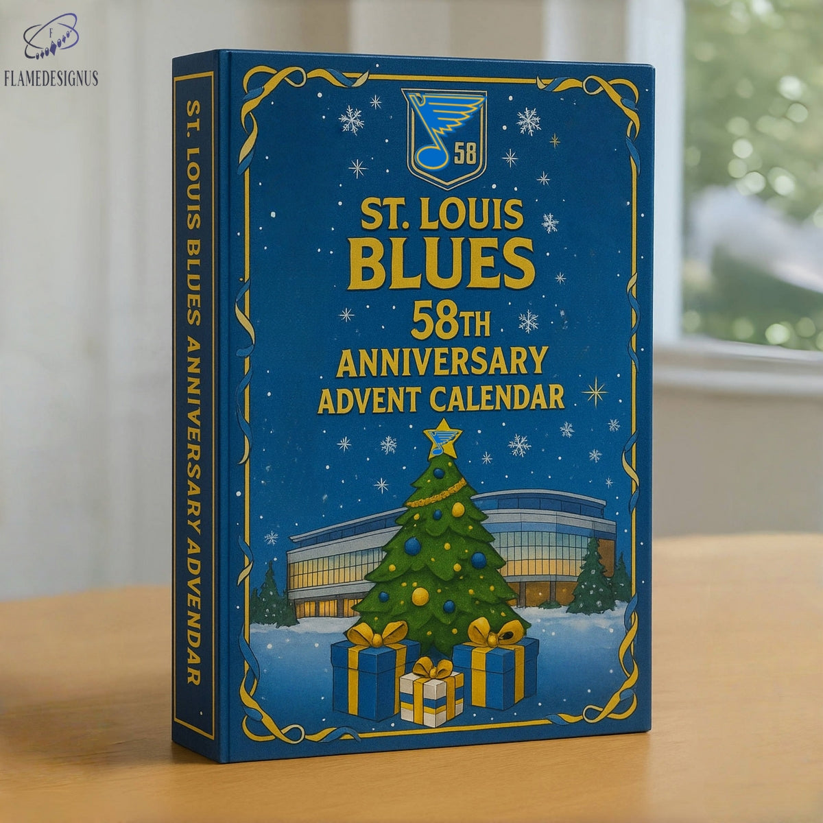 St. Louis Blues 58th Anniversary Advent Calendar -2D Acrylic