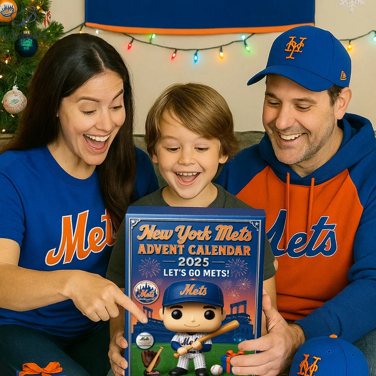 New York Mets 2025 Advent Calendar -2D Acrylic