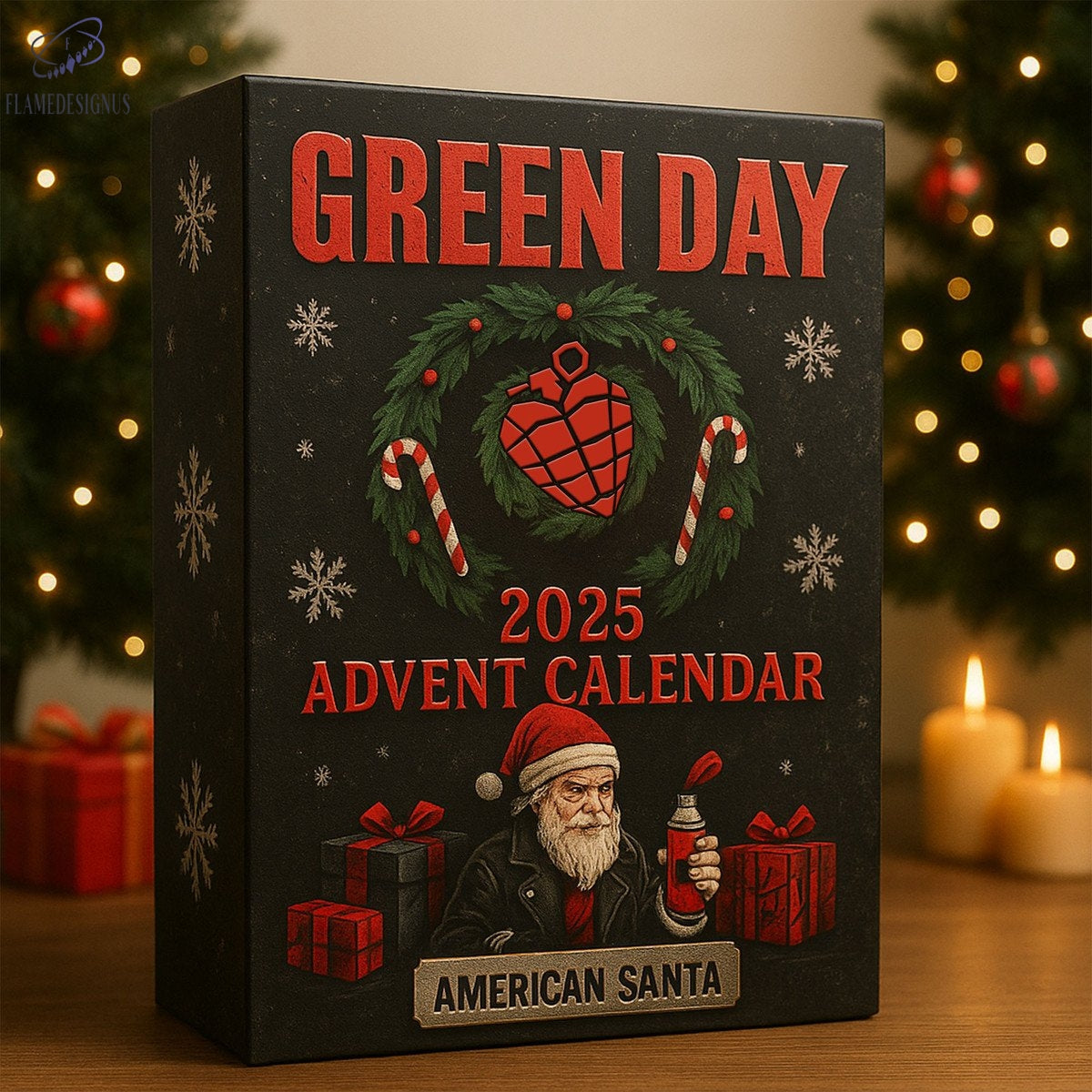 Green Day 2025 Advent Calendar -2D Acrylic