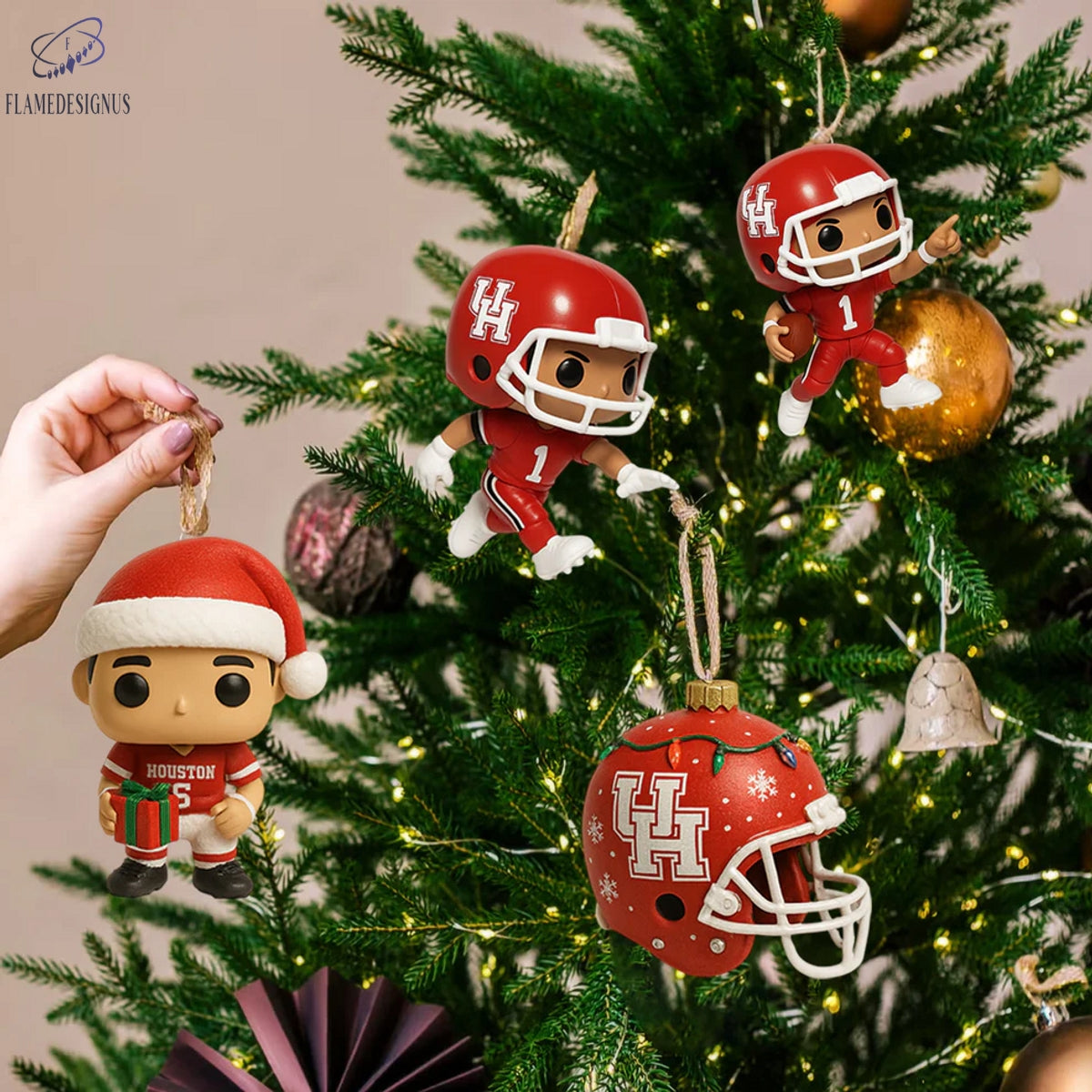 Houston Cougars Football Advent Calendar 2025 -2D Acrylic