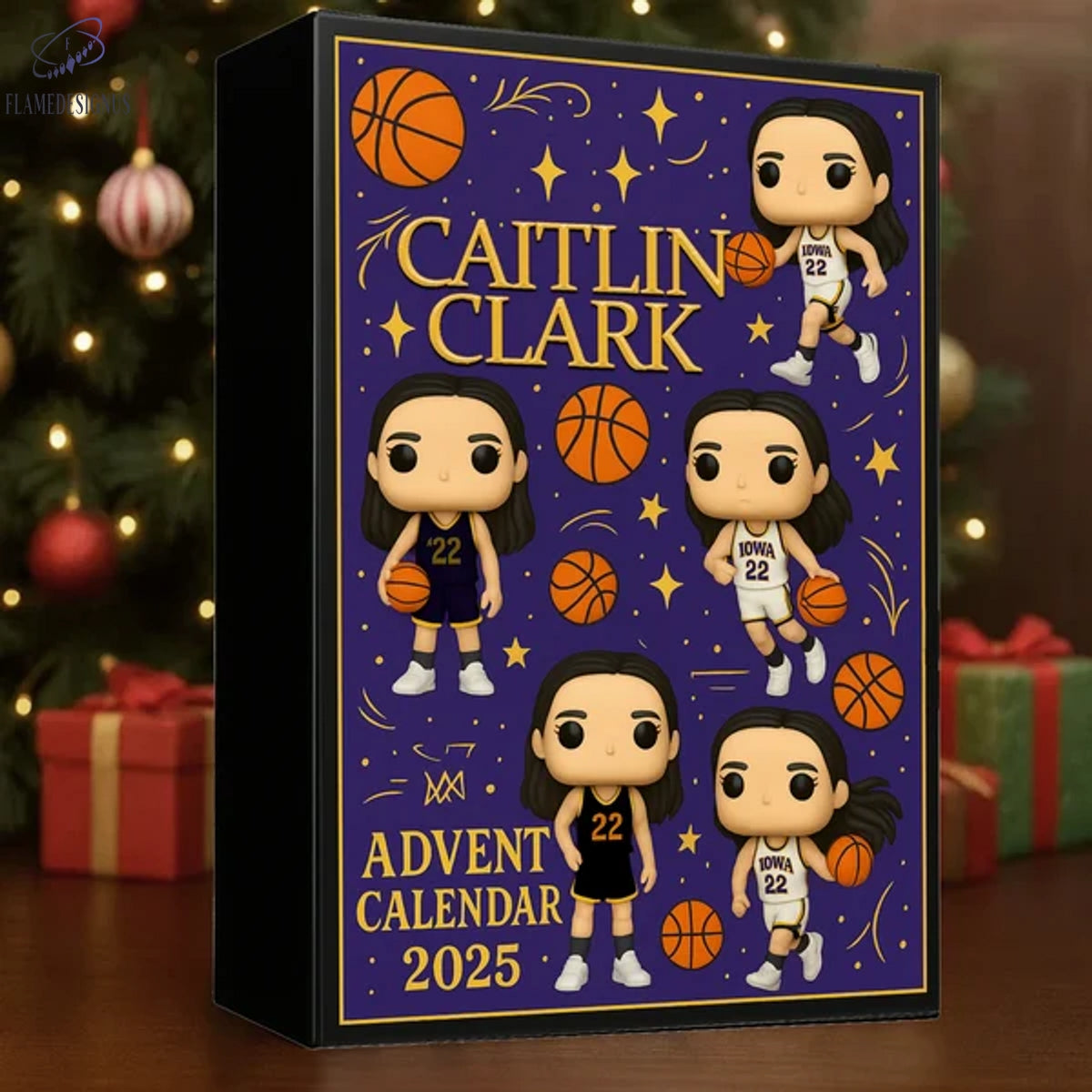 Caitlin Clark Advent Calendar 2025 -2D Acrylic