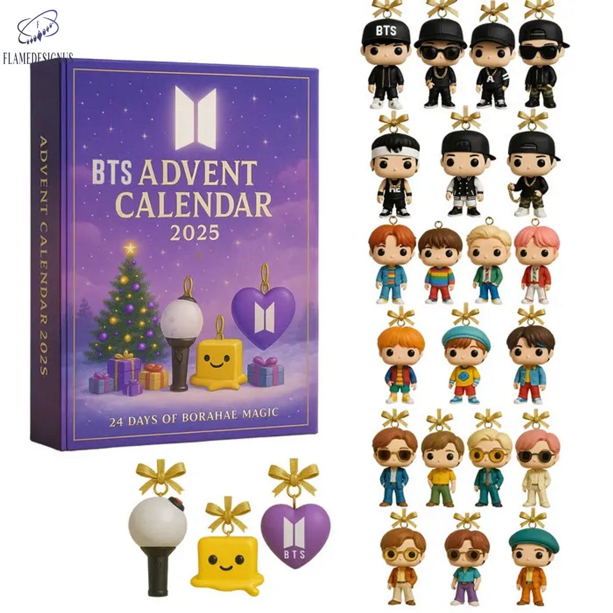 BTS Advent Calendar 2025 -2D Acrylic