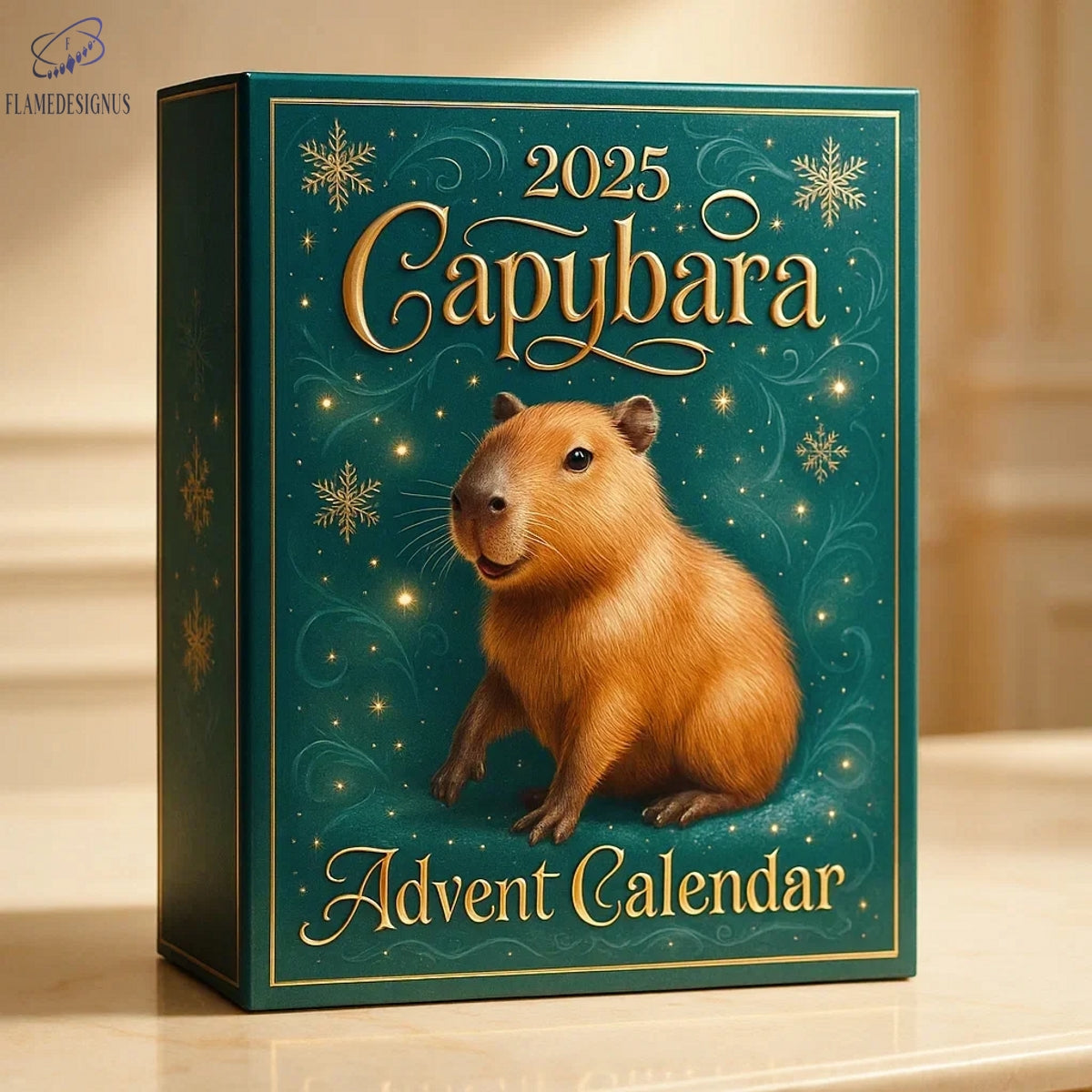 Capybara Advent Calendar 2025 -2D Acrylic