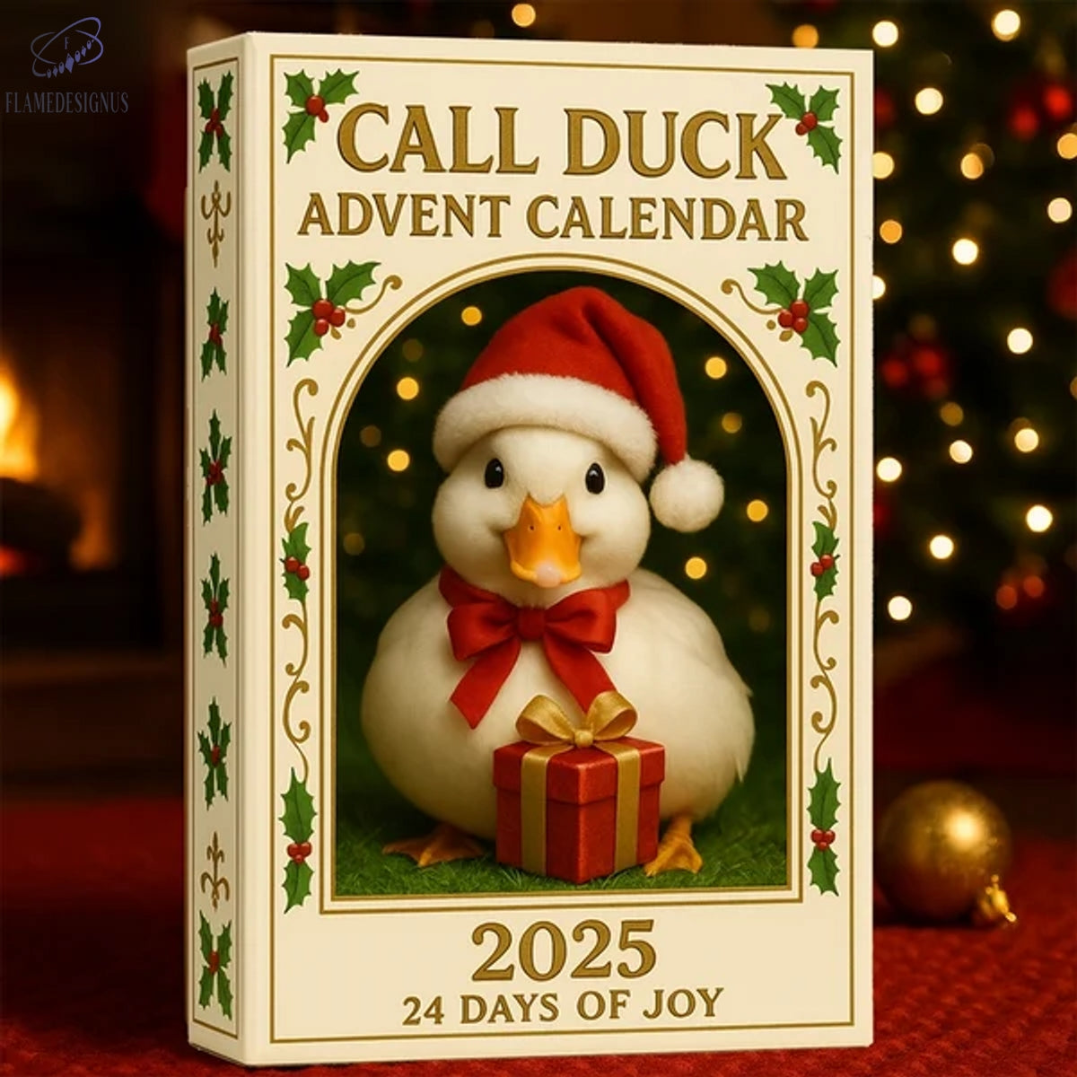 Call Duck Advent Calendar 2025 -2D Acrylic