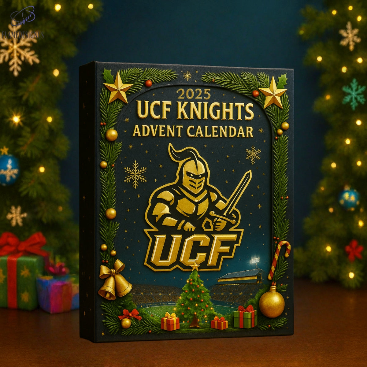 2025 UCF Knights Advent Calendar -2D Acrylic