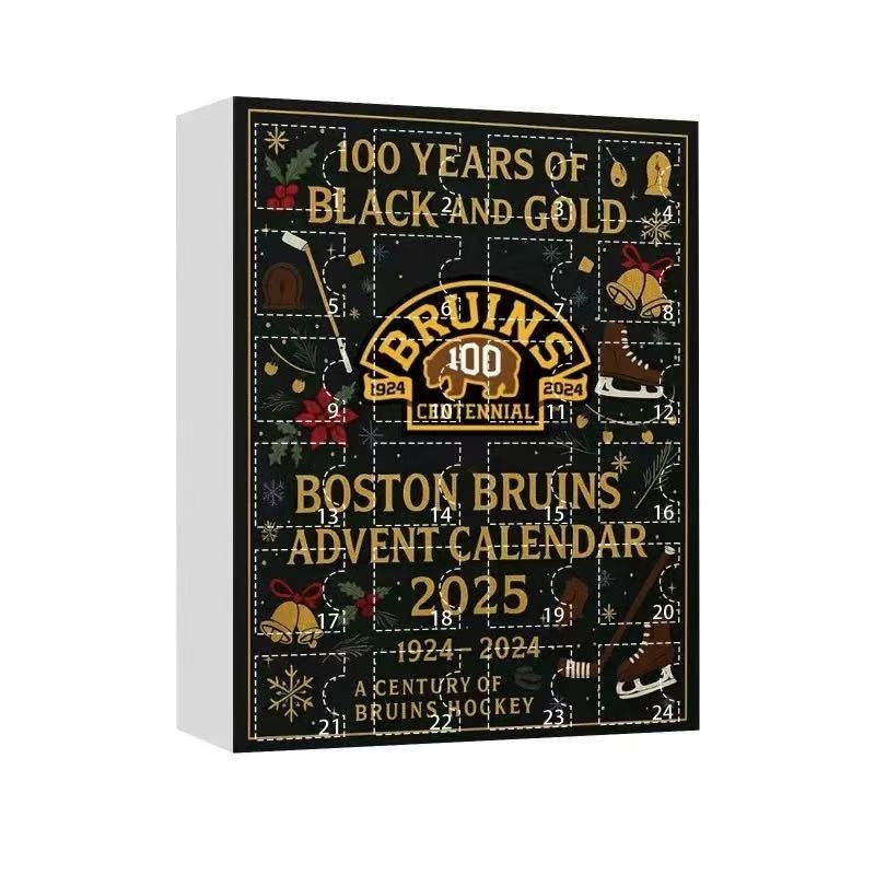 Boston Bruins Advent Calendar a?? 100 Years of Black and Gold -2D Acrylic