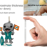 Miami Dolphins 60th Anniversary Advent Calendar 2025 e??? 24 Gifts Inside! -2D Acrylic