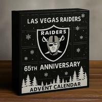 Las Vegas Raiders 65th Anniversary Advent Calendar 2025 -2D Acrylic