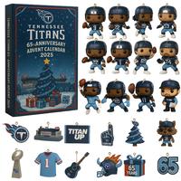 Tennessee Titans 65th Anniversary Advent Calendar 2025 -2D Acrylic