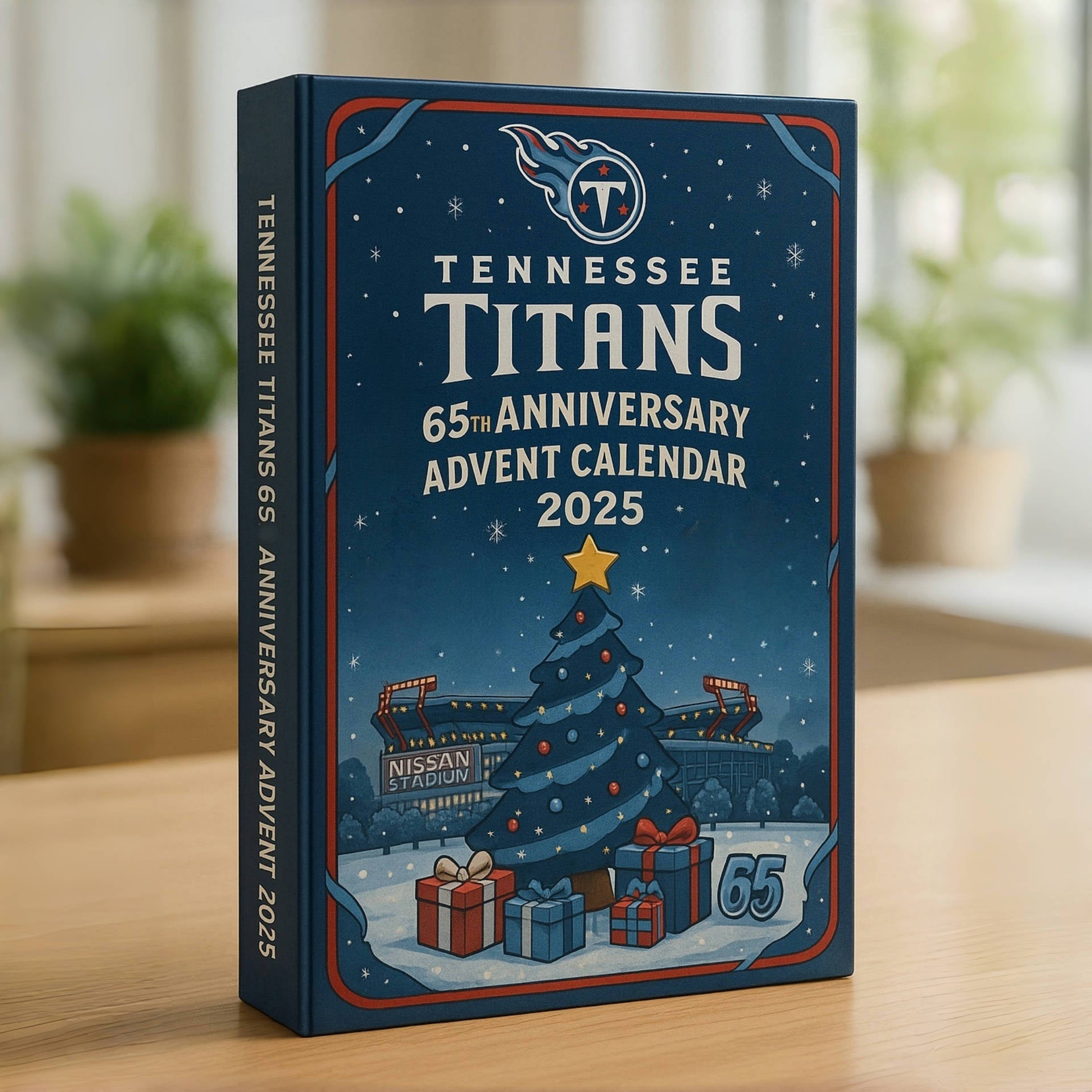 Tennessee Titans 65th Anniversary Advent Calendar 2025 -2D Acrylic