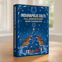 Indianapolis Colts 72nd Anniversary Advent Calendar 2025 -2D Acrylic