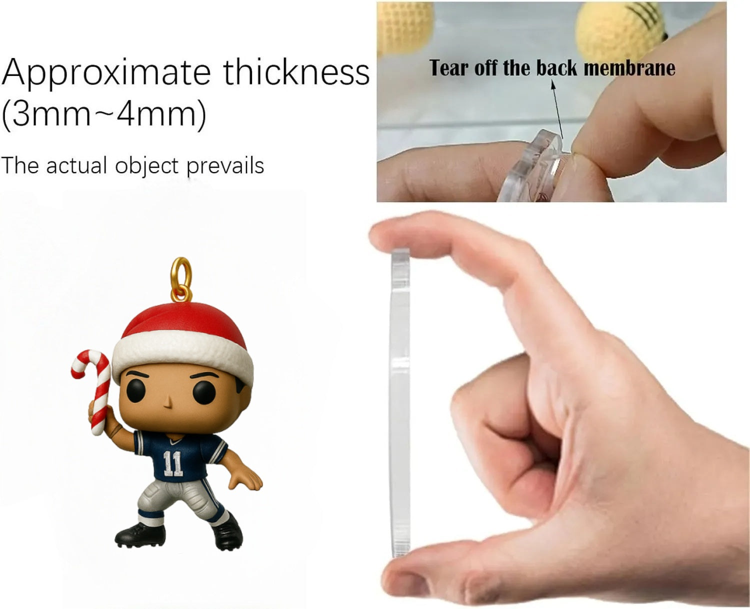 2025 Dallas Cowboys 65th Anniversary Advent Calendar -2D Acrylic