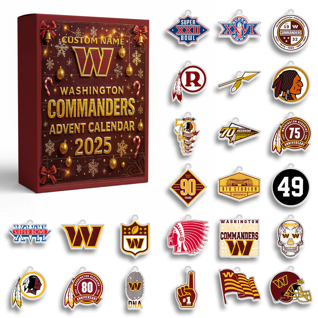 WC Advent Calendar 2025 - Christmas Gift -2D Acrylic