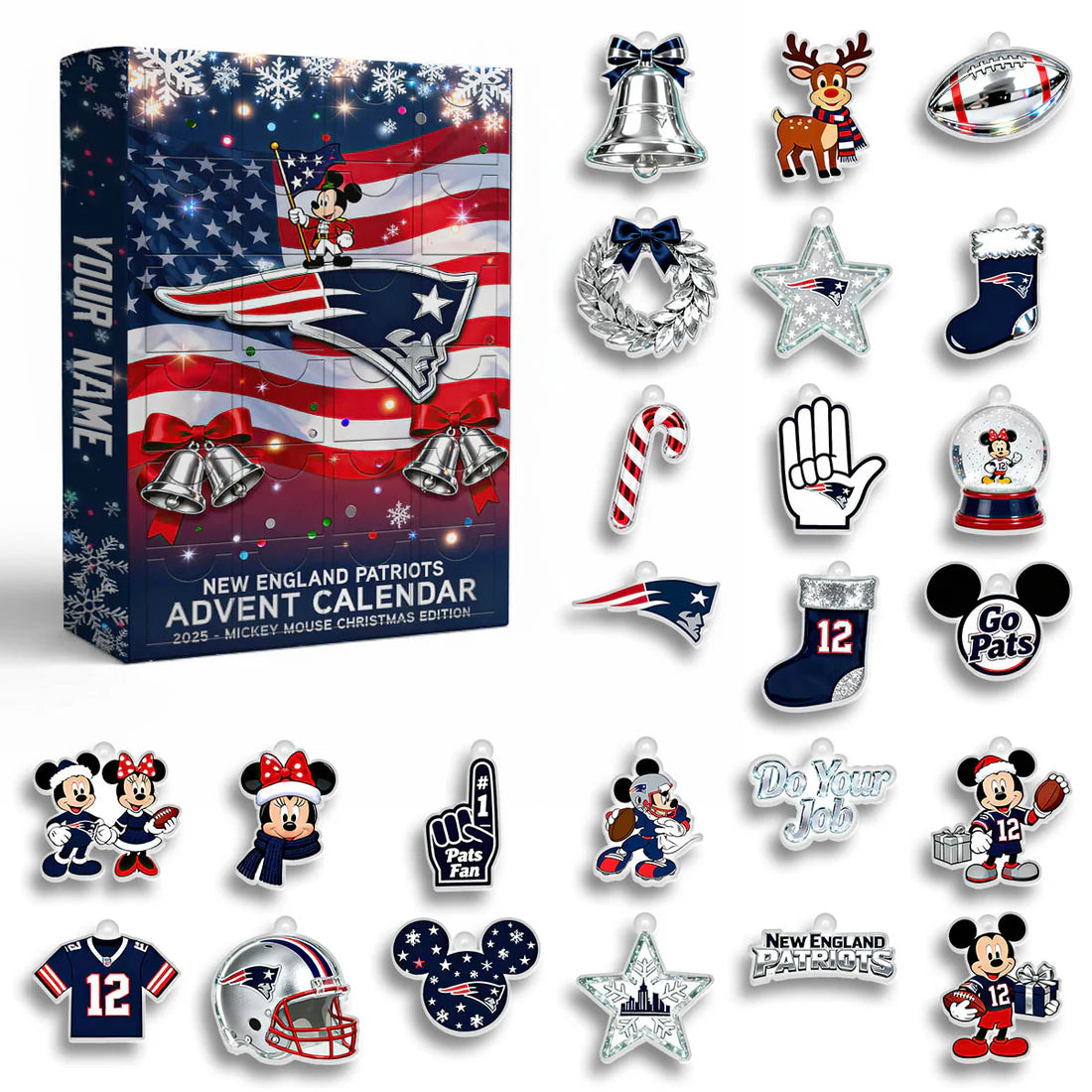 NE Advent Calendar - Gift For Fan -2D Acrylic