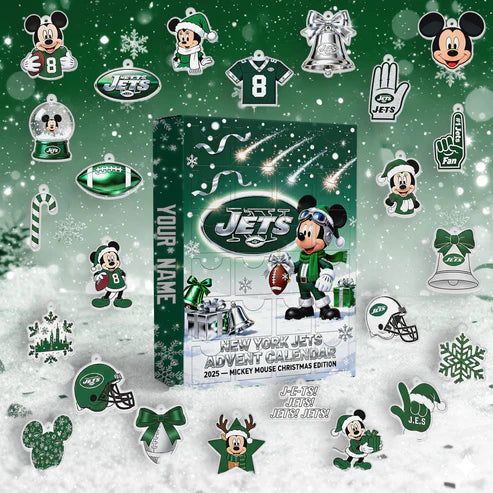 NYJ Advent Calendar - Gift For Fan -2D Acrylic