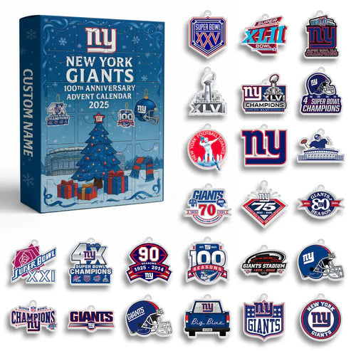 NYG Advent Calendar 2025 - Christmas Gif -2D Acrylic