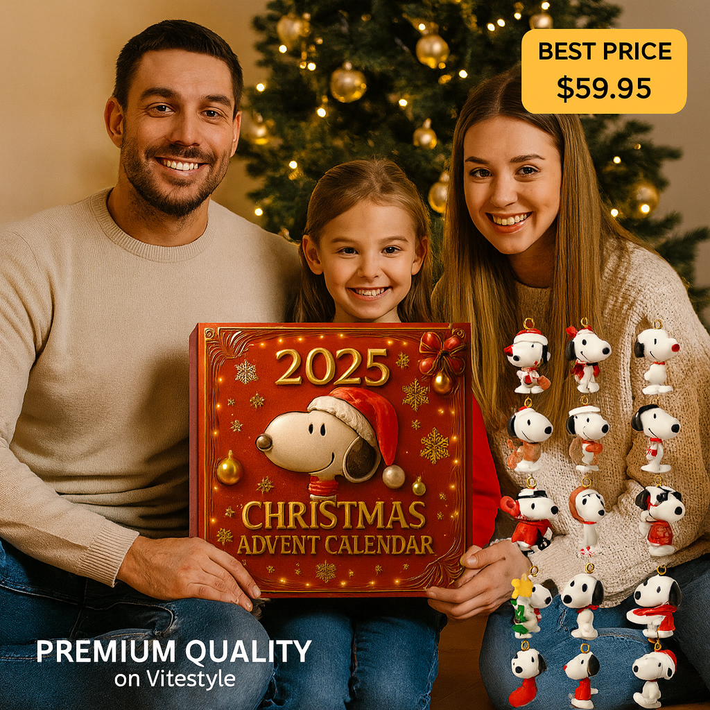 Snoopy Advent Calendar 2025 -2D Acrylic