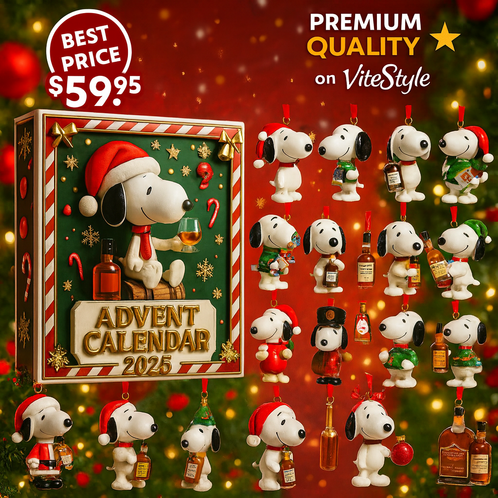 Snoopy Advent Calendar 2025 -2D Acrylic