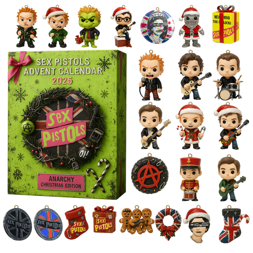 Sex Pistols Advent Calendar -2D Acrylic