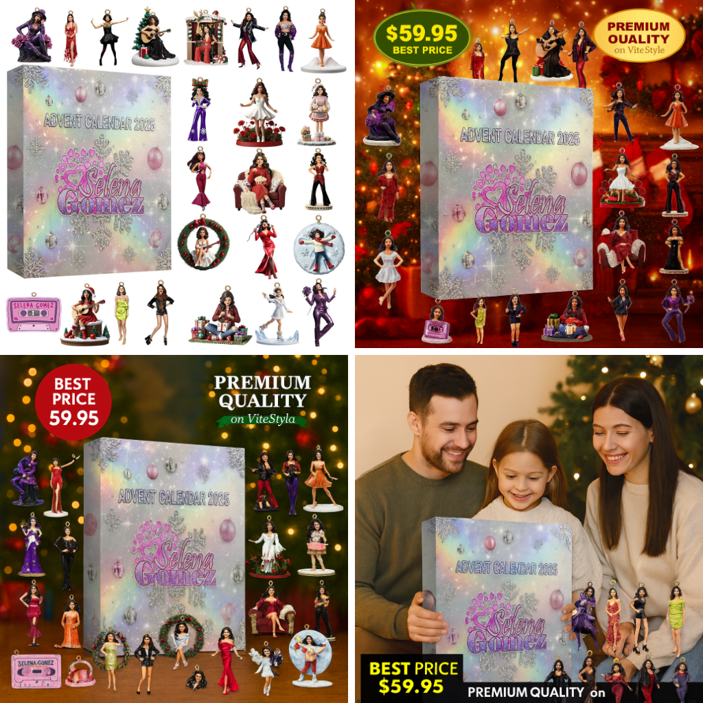 Selena Gomez Advent Calendar -2D Acrylic