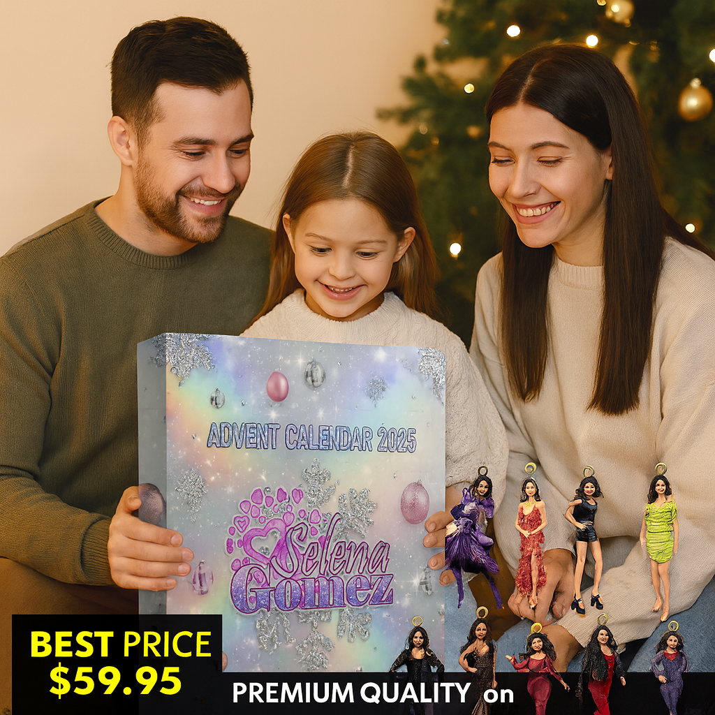 Selena Gomez Advent Calendar -2D Acrylic