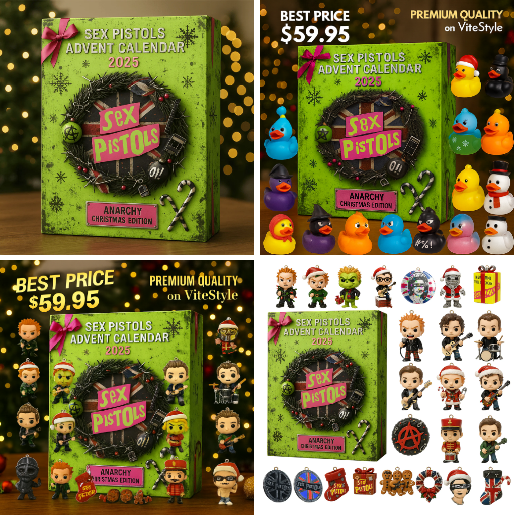Sex Pistols Advent Calendar -2D Acrylic