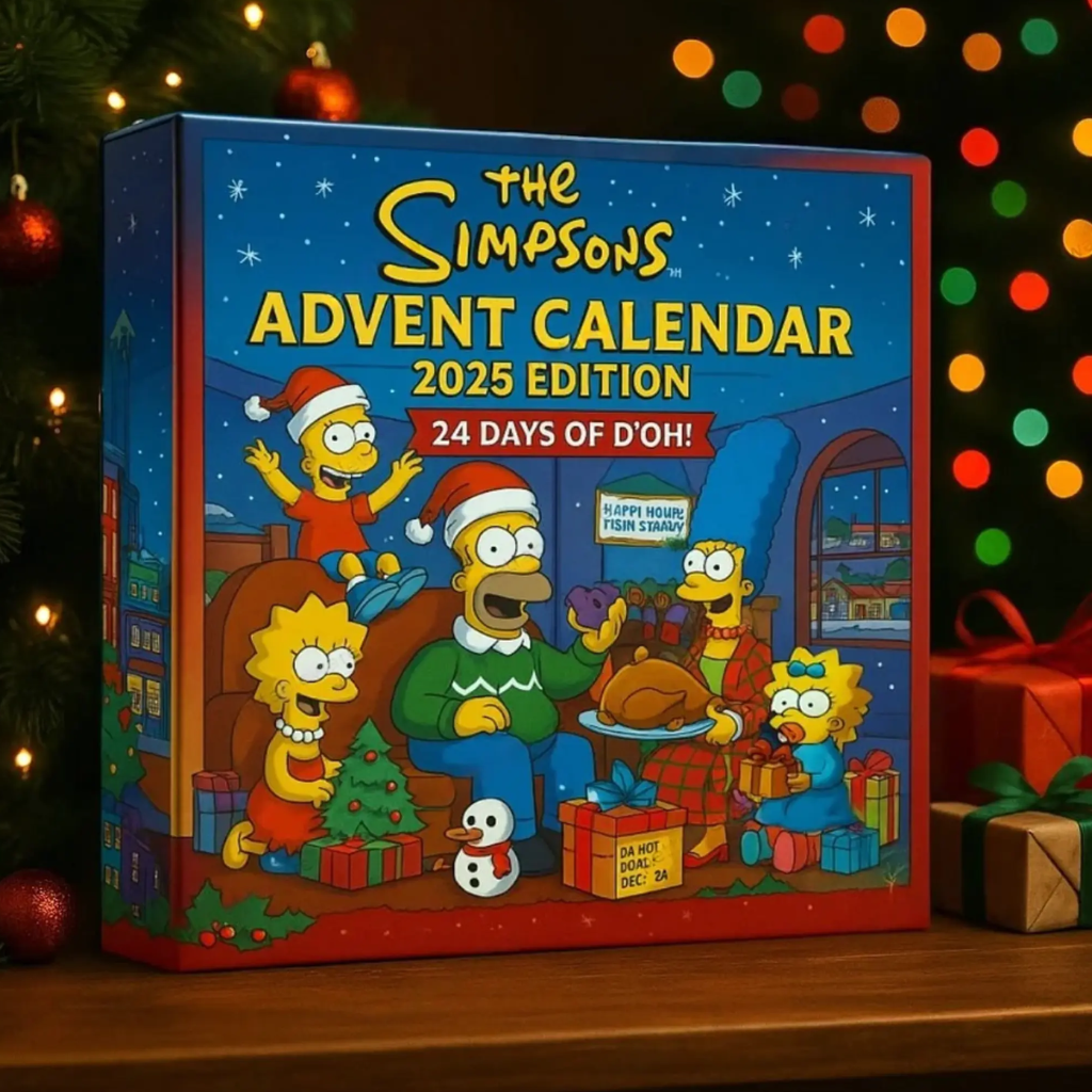 Simpson Advent Calendar -2D Acrylic
